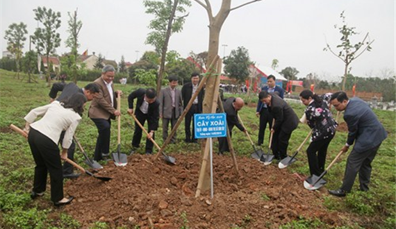 Thị xã Sơn Tây phát động Tết trồng cây Xuân Kỷ Hợi 2019
