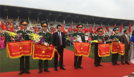 Huyện Hoài Đức từng bừng ngày hội giao nhận quân năm 2019