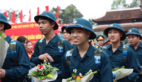 Quận Đống Đa tổ chức Lễ giao nhận quân năm 2019