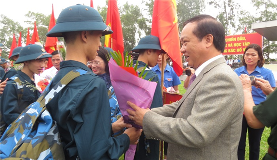Huyện Phú Xuyên tổ chức Lễ giao nhận quân năm 2019