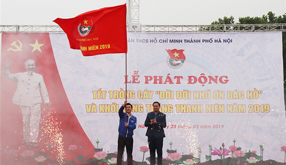 Tuổi trẻ Thủ đô phát động Tết trồng cây và khởi động Tháng thanh niên năm 2019