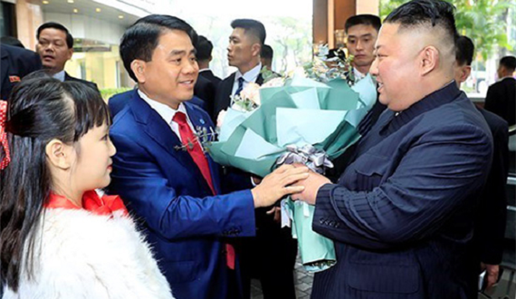 Chủ tịch Triều Tiên Kim Jong-un đã tới Khách sạn Melia Hà Nội