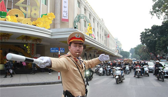 Hà Nội: Phân luồng giao thông phục vụ Hội nghị Thượng đỉnh Hoa Kỳ - Triều Tiên