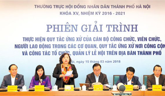 Hiệu ứng lan toả từ các phiên giải trình
