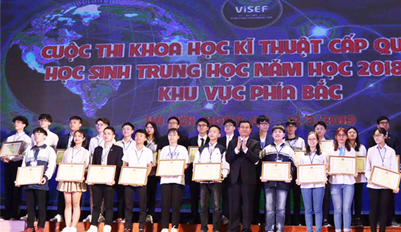 Học sinh Hà Nội thắng lớn tại Cuộc thi khoa học kỹ thuật khu vực miền Bắc
