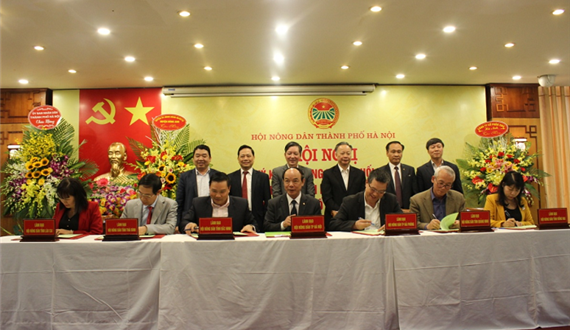 Tăng cường phối hợp giữa Hội Nông dân thành phố Hà Nội với Hội Nông dân 18 tỉnh, thành phố