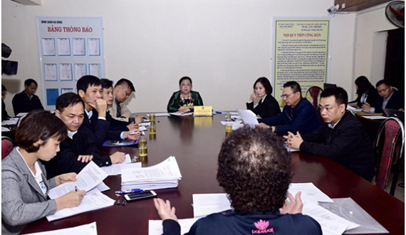 Chủ tịch HĐND thành phố Hà Nội Nguyễn Thị Bích Ngọc tiếp công dân