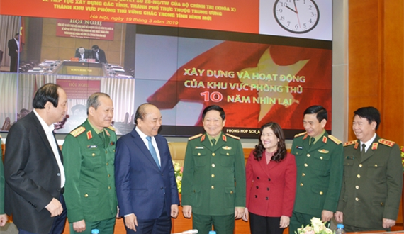 Xây dựng khu vực phòng thủ là bảo vệ Tổ quốc một cách chủ động