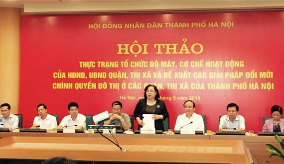 Thí điểm quản lý theo mô hình chính quyền đô thị: Nhu cầu bức thiết