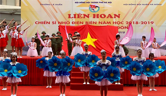 Rộn ràng Liên hoan “Chiến sĩ nhỏ Điện Biên” năm học 2018-2019