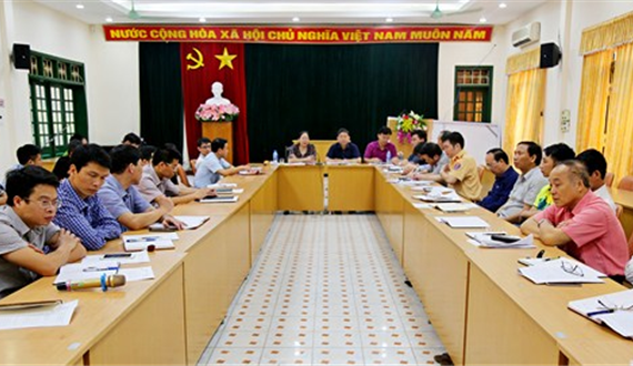Thị xã Sơn Tây đánh giá công tác đảm bảo trật tự an toàn giao thông quý I