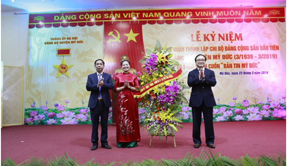 Huyện Mỹ Đức kỷ niệm 80 năm Ngày thành lập Chi bộ Đảng đầu tiên