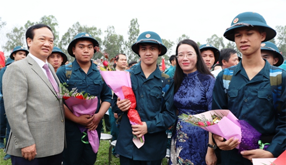 Tuyển quân ở huyện Phú Xuyên: Làm đâu chắc đó