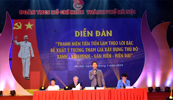 Thanh niên tiên tiến hiến làm theo lời Bác đề xuất ý tưởng tham gia xây dựng Thủ đô xanh – văn minh – văn hiến – hiện đại