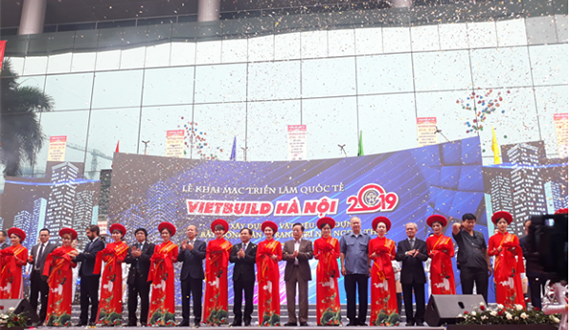 Khai mạc Triển lãm quốc tế Vietbuild Hà Nội 2019 lần thứ nhất
