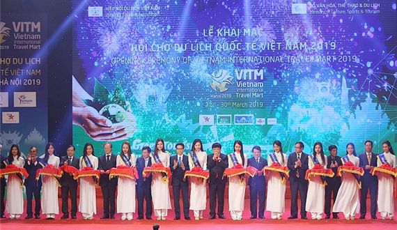 Khai mạc Hội chợ du lịch quốc tế Việt Nam – Hà Nội 2019