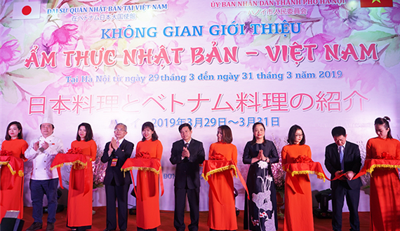 Khai mạc không gian giới thiệu ẩm thực Nhật Bản - Việt Nam