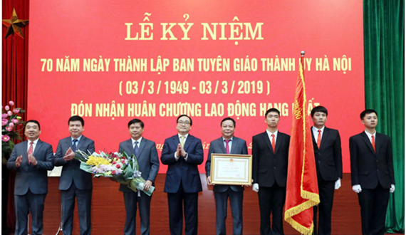 70 năm Ban Tuyên giáo Thành ủy Hà Nội: “Chủ động - linh hoạt - sáng tạo - thuyết phục - hiệu quả”