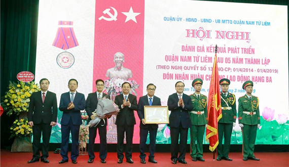 Xây dựng quận Nam Từ Liêm sớm trở thành trung tâm mới của Hà Nội
