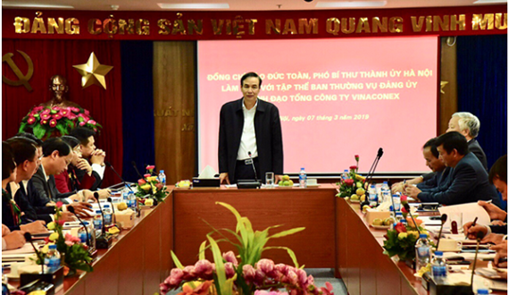 Giữ vững vai trò lãnh đạo của Đảng tại Tổng Công ty Vinaconex
