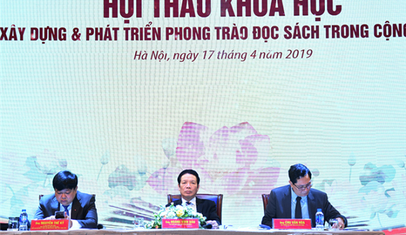 Hội thảo khoa học “Xây dựng và phát triển phong trào đọc sách trong cộng đồng”