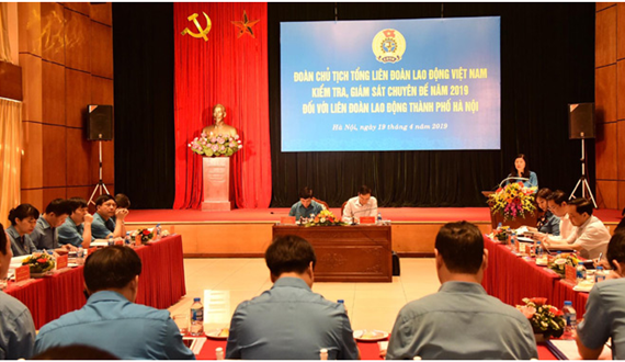 Liên đoàn Lao động thành phố Hà Nội:  Đổi mới nhanh hơn, mạnh mẽ và quyết liệt hơn
