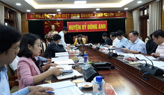 Chủ tịch Ủy ban MTTQ Thành phố kiểm tra công tác chuẩn bị Đại hội MTTQ tại huyện Đông Anh