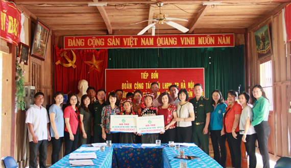 Phụ nữ Thủ đô đồng hành cùng phụ nữ biên cương