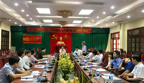 Hội nghị giao ban dư luận xã hội huyện Mỹ Đức tháng 4 năm 2019
