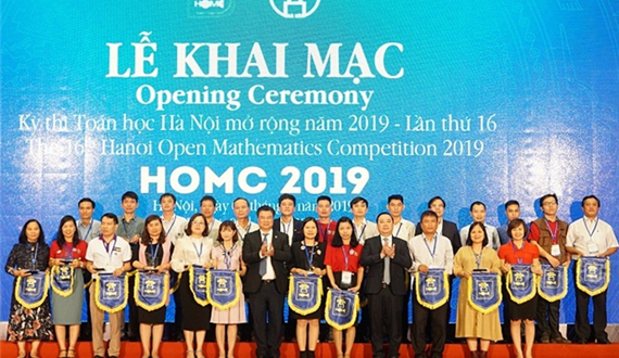 Khai mạc Kỳ thi Toán học Hà Nội mở rộng lần thứ 16