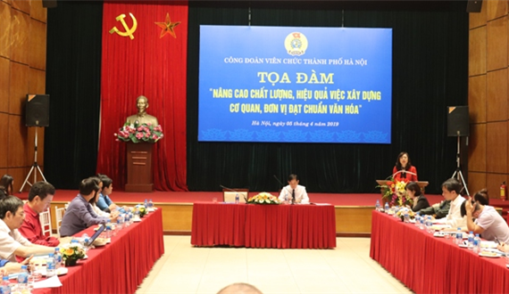 Đi tìm giải pháp “Nâng cáo chất lượng, hiệu quả việc xây dựng cơ quan, đơn vị đạt chuẩn văn hóa”