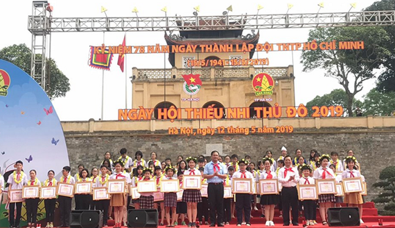 Từng bừng “Ngày hội Thiếu nhi Thủ đô năm 2019”
