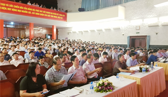 Triển khai công tác phòng, chống thiên tai và tìm kiếm cứu nạn tới các xã, phường, thị trấn năm 2019