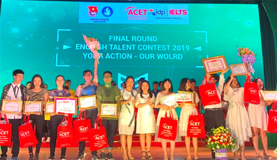 Sôi nổi chung kết Cuộc thi tài năng Anh ngữ trong học sinh, sinh viên Thủ đô lần thứ III