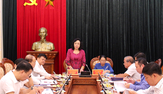 Hà Nội chia sẻ kinh nghiệm với Thành ủy thành ủy Hồ Chí Minh về công tác sắp xếp tổ chức cơ sở Đảng