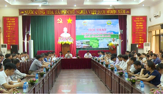 Hội thảo về xây dựng mô hình chuỗi liên kết sản xuất, tiêu thụ nông sản an toàn
