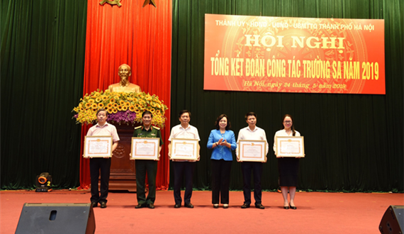 Thành phố Hà Nội: Tổng kết đoàn công tác Trường Sa năm 2019
