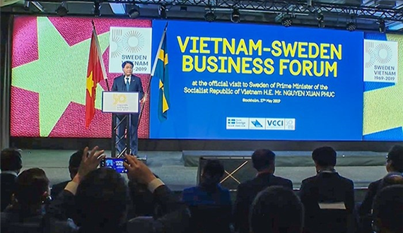 Hà Nội mời gọi doanh nghiệp Thụy Điển đồng hành xây dựng thành phố thông minh