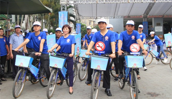 Thành phố Hà Nội hưởng ứng Ngày thế giới không thuốc lá