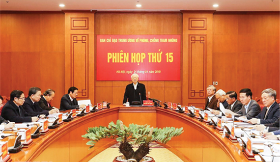 Cuộc chiến phòng, chống tham nhũng và quyết tâm chính trị kiên định, kiên trì, kiên quyết của Đảng, Nhà nước và Nhân dân ta