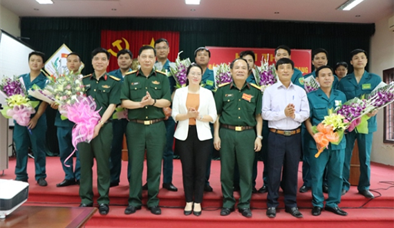 Hội thi Báo cáo viên giỏi lực lượng vũ trang huyện Phú Xuyên năm 2019