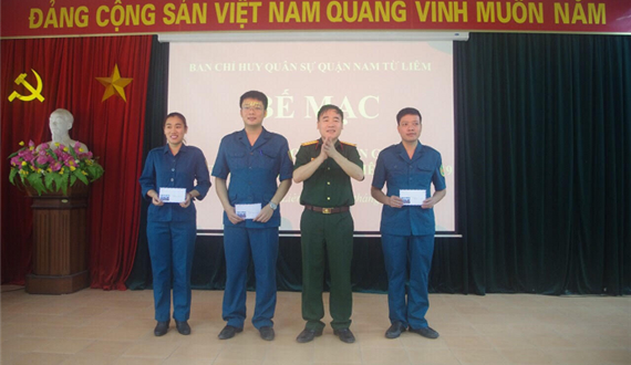 Hội thi báo cáo viên giỏi lực lượng vũ trang quận Nam Từ Liêm năm 2019
