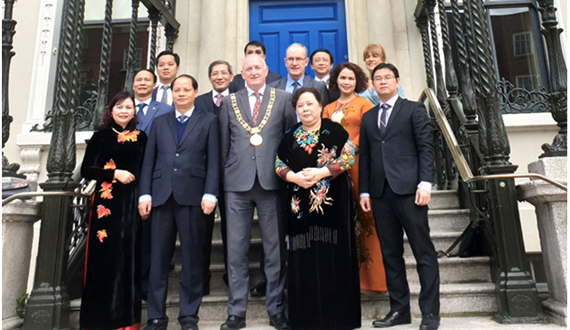 Đoàn công tác thành phố Hà Nội thăm, làm việc tại Cộng hòa Ireland và Vương quốc Anh