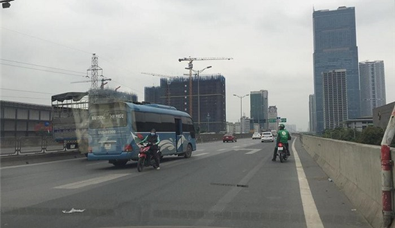Trật tự an toàn giao thông trên tuyến đường vành đai 3 có nhiều chuyển biến rõ nét
