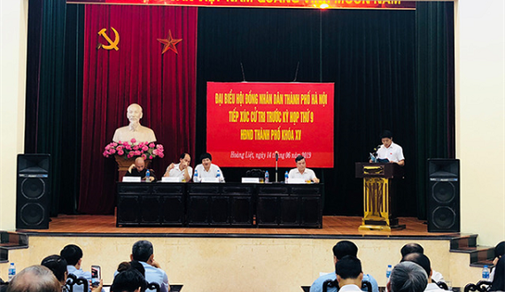 Cử tri quận Hoàng Mai kiến nghị Thành phố quân tâm nâng mức bồi thường giải phóng mặt bằng