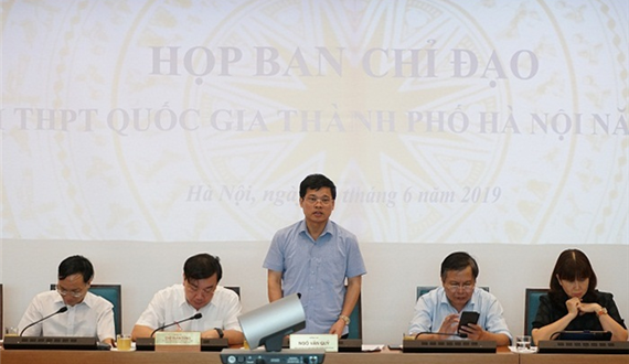 Đảm bảo tổ chức tốt kỳ thi THPT quốc gia thành phố Hà Nội năm 2019