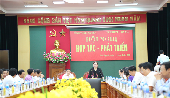 Hà Nội - Thái Nguyên thúc đẩy hợp tác, phát triển