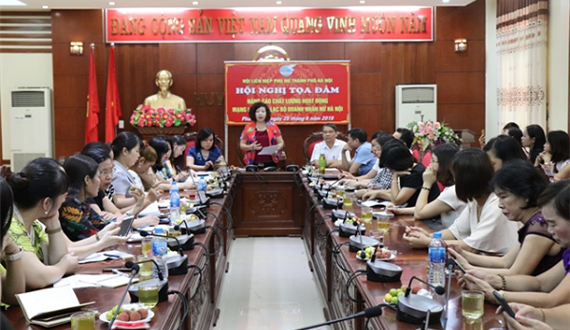Tọa đàm nâng cao chất lượng hoạt động mạng lưới Câu lạc bộ Doanh nhân nữ Hà Nội