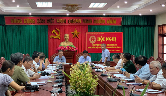 Cụm thi đua số 4 hội CCB thành phố Hà Nội sơ kết công tác thi đua  6 tháng đầu năm 2019