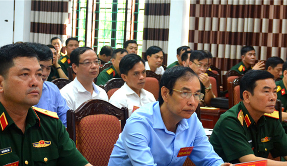 Phó Bí thư Thành ủy Đào Đức Toàn dự Khai mạc diễn tập khu vực phòng thủ huyện Phúc Thọ
